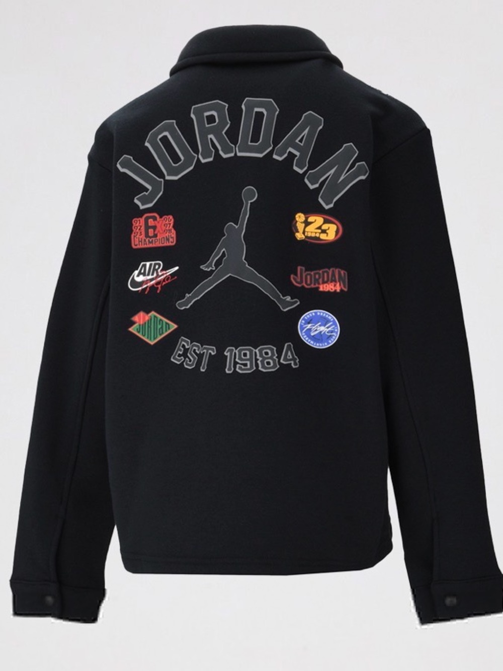 black Nike Jordan Court of Legends Jacket